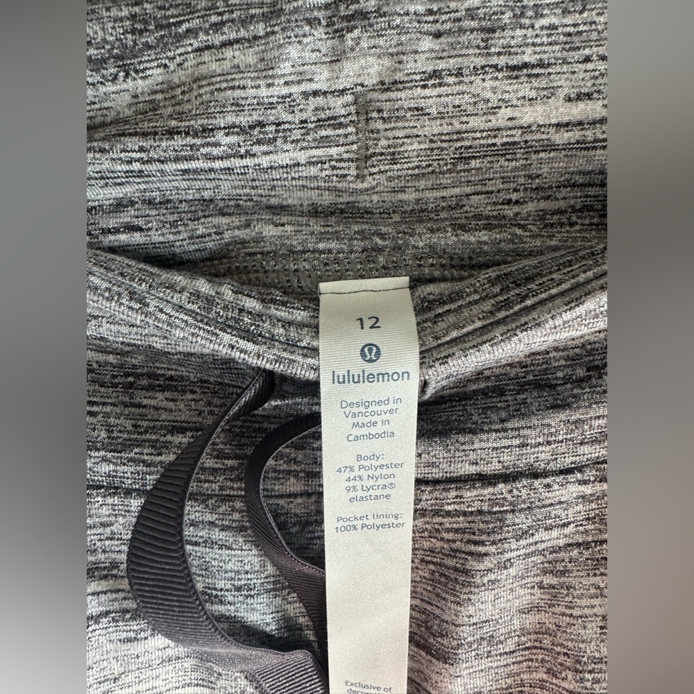 NWOT Lululemon Ready To Rulu Pant Space Dye Camo Black White - Picture 9 of 10